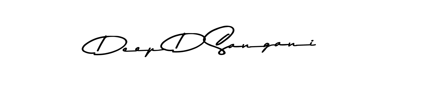Make a short Deep D Sangani signature style. Manage your documents anywhere anytime using Asem Kandis PERSONAL USE. Create and add eSignatures, submit forms, share and send files easily. Deep D Sangani signature style 9 images and pictures png