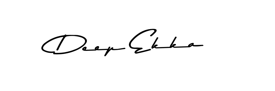 How to make Deep Ekka signature? Asem Kandis PERSONAL USE is a professional autograph style. Create handwritten signature for Deep Ekka name. Deep Ekka signature style 9 images and pictures png