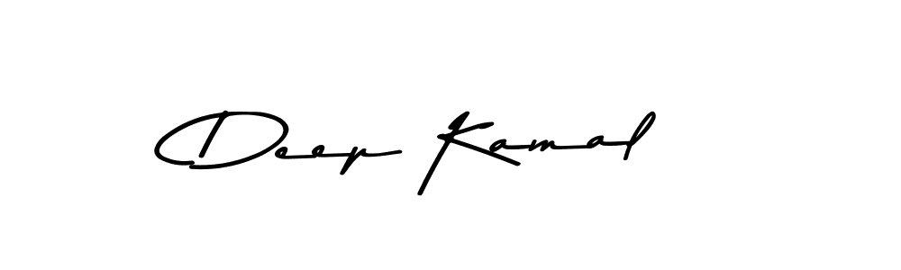 Create a beautiful signature design for name Deep Kamal. With this signature (Asem Kandis PERSONAL USE) fonts, you can make a handwritten signature for free. Deep Kamal signature style 9 images and pictures png