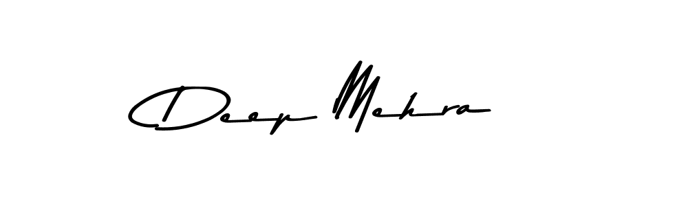 How to make Deep Mehra signature? Asem Kandis PERSONAL USE is a professional autograph style. Create handwritten signature for Deep Mehra name. Deep Mehra signature style 9 images and pictures png