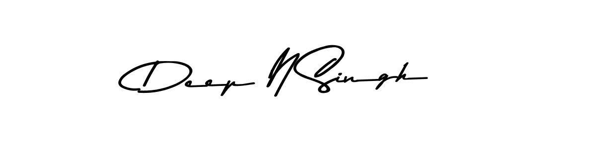 The best way (Asem Kandis PERSONAL USE) to make a short signature is to pick only two or three words in your name. The name Deep N Singh include a total of six letters. For converting this name. Deep N Singh signature style 9 images and pictures png