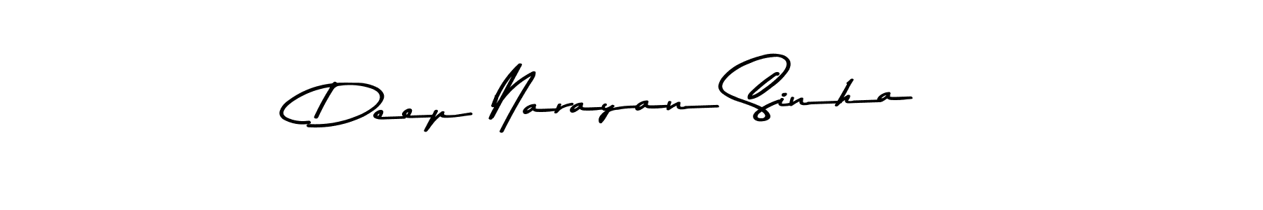 Use a signature maker to create a handwritten signature online. With this signature software, you can design (Asem Kandis PERSONAL USE) your own signature for name Deep Narayan Sinha. Deep Narayan Sinha signature style 9 images and pictures png