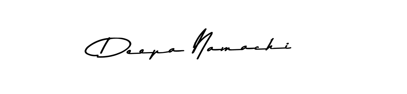 Use a signature maker to create a handwritten signature online. With this signature software, you can design (Asem Kandis PERSONAL USE) your own signature for name Deepa Namachi. Deepa Namachi signature style 9 images and pictures png