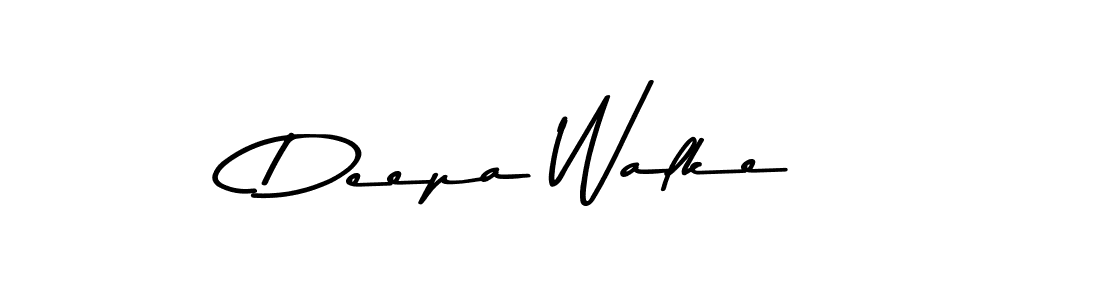 Also we have Deepa Walke name is the best signature style. Create professional handwritten signature collection using Asem Kandis PERSONAL USE autograph style. Deepa Walke signature style 9 images and pictures png