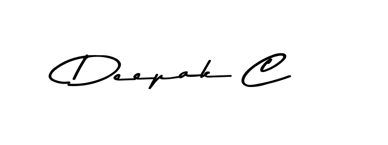 It looks lik you need a new signature style for name Deepak C. Design unique handwritten (Asem Kandis PERSONAL USE) signature with our free signature maker in just a few clicks. Deepak C signature style 9 images and pictures png