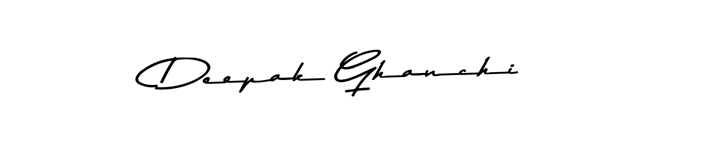 You should practise on your own different ways (Asem Kandis PERSONAL USE) to write your name (Deepak Ghanchi) in signature. don't let someone else do it for you. Deepak Ghanchi signature style 9 images and pictures png