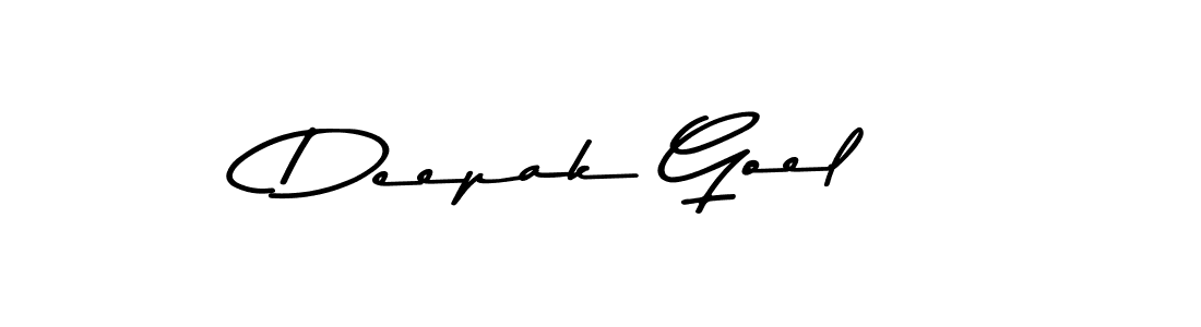 How to make Deepak Goel signature? Asem Kandis PERSONAL USE is a professional autograph style. Create handwritten signature for Deepak Goel name. Deepak Goel signature style 9 images and pictures png