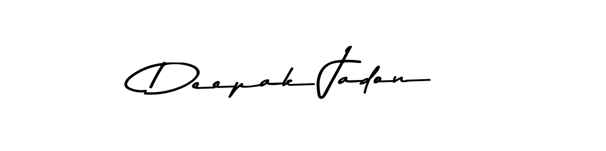 if you are searching for the best signature style for your name Deepak Jadon. so please give up your signature search. here we have designed multiple signature styles  using Asem Kandis PERSONAL USE. Deepak Jadon signature style 9 images and pictures png