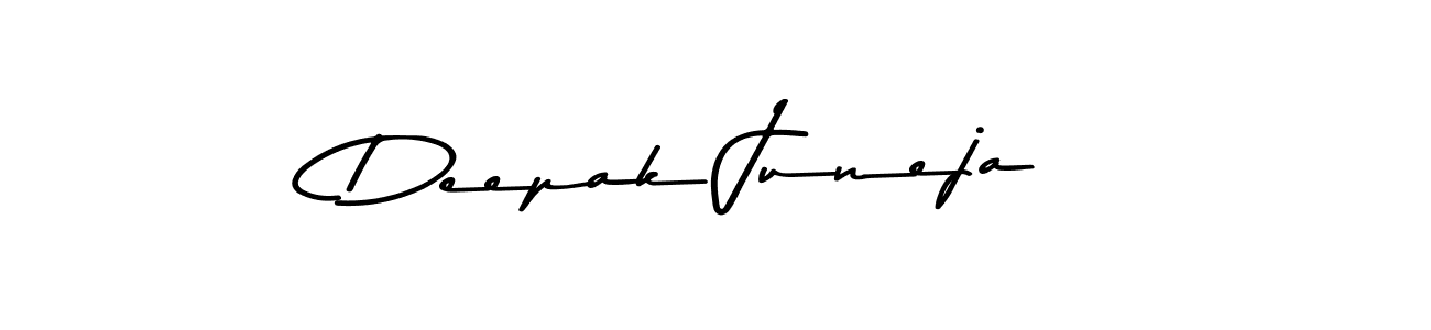 Asem Kandis PERSONAL USE is a professional signature style that is perfect for those who want to add a touch of class to their signature. It is also a great choice for those who want to make their signature more unique. Get Deepak Juneja name to fancy signature for free. Deepak Juneja signature style 9 images and pictures png