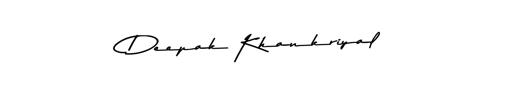 The best way (Asem Kandis PERSONAL USE) to make a short signature is to pick only two or three words in your name. The name Deepak Khankriyal include a total of six letters. For converting this name. Deepak Khankriyal signature style 9 images and pictures png