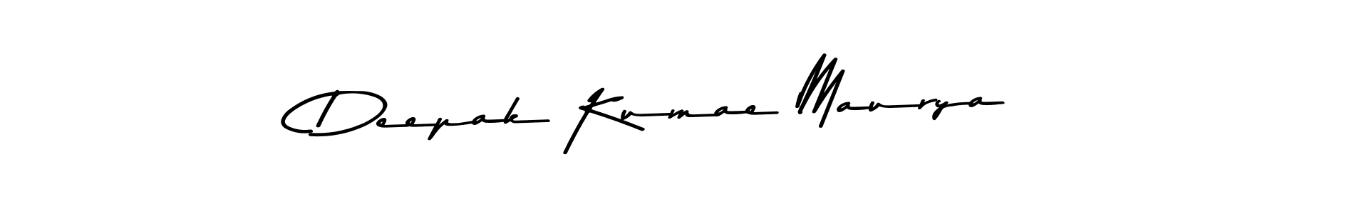 Similarly Asem Kandis PERSONAL USE is the best handwritten signature design. Signature creator online .You can use it as an online autograph creator for name Deepak Kumae Maurya. Deepak Kumae Maurya signature style 9 images and pictures png