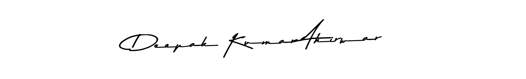 Make a short Deepak Kumar Ahirwar signature style. Manage your documents anywhere anytime using Asem Kandis PERSONAL USE. Create and add eSignatures, submit forms, share and send files easily. Deepak Kumar Ahirwar signature style 9 images and pictures png