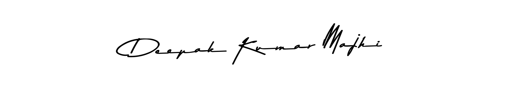 How to make Deepak Kumar Majhi name signature. Use Asem Kandis PERSONAL USE style for creating short signs online. This is the latest handwritten sign. Deepak Kumar Majhi signature style 9 images and pictures png