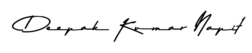 Express your personality with a custom Deepak Kumar Napit signature crafted with Asem Kandis PERSONAL USE typography. Free transparent PNG download available. Deepak Kumar Napit signature style 9 images and pictures png