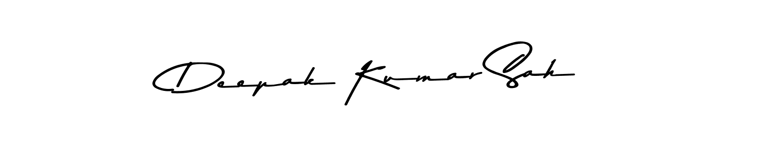 Also You can easily find your signature by using the search form. We will create Deepak Kumar Sah name handwritten signature images for you free of cost using Asem Kandis PERSONAL USE sign style. Deepak Kumar Sah signature style 9 images and pictures png