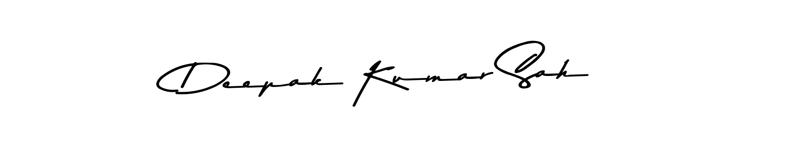 Also You can easily find your signature by using the search form. We will create Deepak Kumar Sah name handwritten signature images for you free of cost using Asem Kandis PERSONAL USE sign style. Deepak Kumar Sah signature style 9 images and pictures png