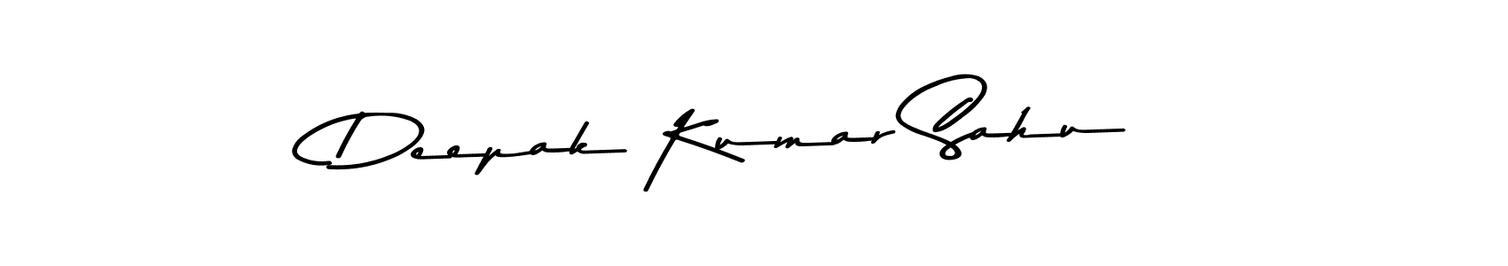 Make a beautiful signature design for name Deepak Kumar Sahu. With this signature (Asem Kandis PERSONAL USE) style, you can create a handwritten signature for free. Deepak Kumar Sahu signature style 9 images and pictures png