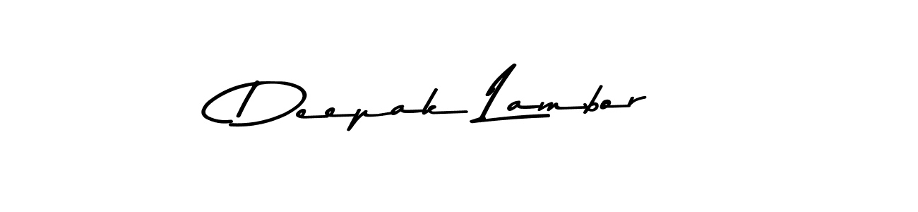 Once you've used our free online signature maker to create your best signature Asem Kandis PERSONAL USE style, it's time to enjoy all of the benefits that Deepak Lambor name signing documents. Deepak Lambor signature style 9 images and pictures png
