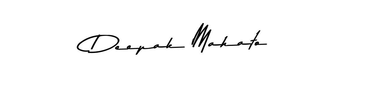 Make a beautiful signature design for name Deepak Mahato. With this signature (Asem Kandis PERSONAL USE) style, you can create a handwritten signature for free. Deepak Mahato signature style 9 images and pictures png