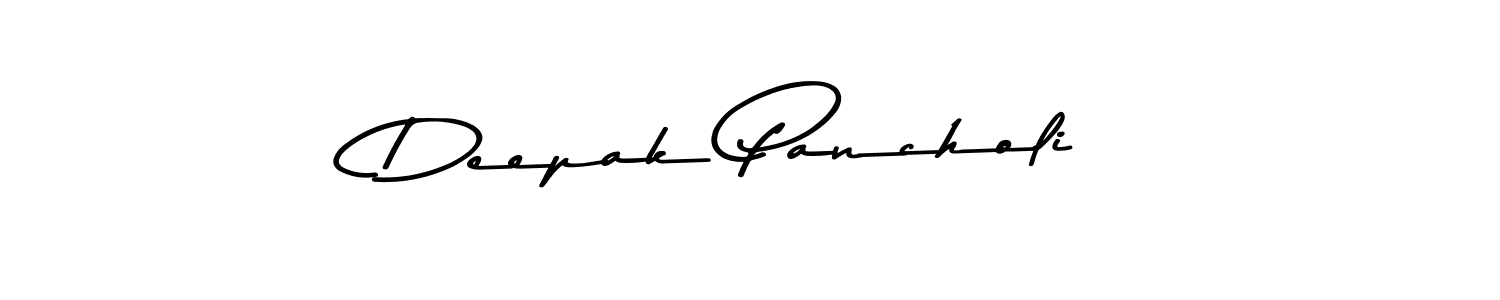 Deepak Pancholi stylish signature style. Best Handwritten Sign (Asem Kandis PERSONAL USE) for my name. Handwritten Signature Collection Ideas for my name Deepak Pancholi. Deepak Pancholi signature style 9 images and pictures png