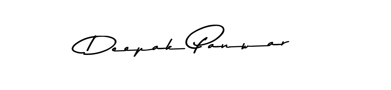 Design your own signature with our free online signature maker. With this signature software, you can create a handwritten (Asem Kandis PERSONAL USE) signature for name Deepak Panwar. Deepak Panwar signature style 9 images and pictures png