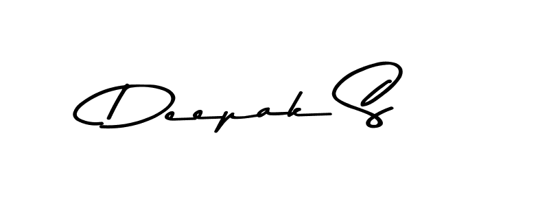 You should practise on your own different ways (Asem Kandis PERSONAL USE) to write your name (Deepak S) in signature. don't let someone else do it for you. Deepak S signature style 9 images and pictures png