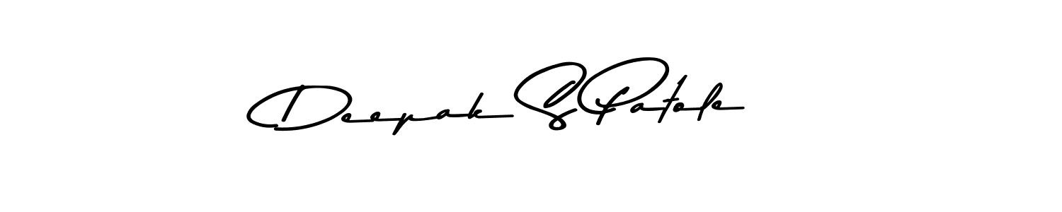 You should practise on your own different ways (Asem Kandis PERSONAL USE) to write your name (Deepak S Patole) in signature. don't let someone else do it for you. Deepak S Patole signature style 9 images and pictures png