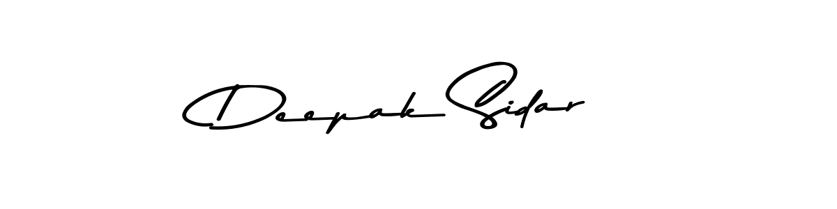 Similarly Asem Kandis PERSONAL USE is the best handwritten signature design. Signature creator online .You can use it as an online autograph creator for name Deepak Sidar. Deepak Sidar signature style 9 images and pictures png