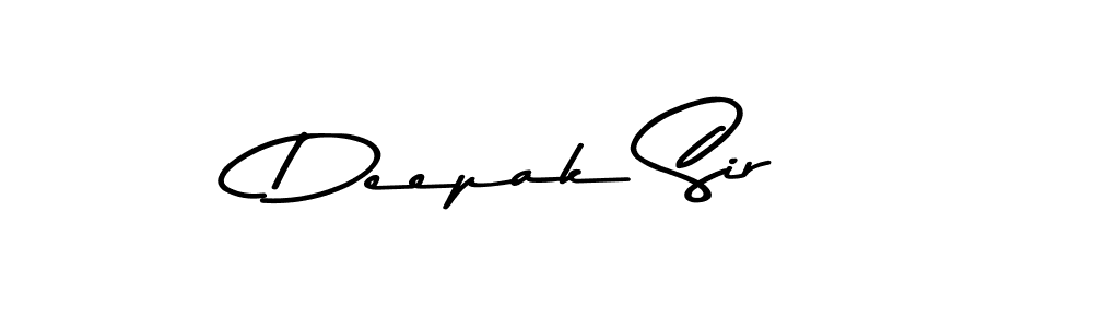 Also we have Deepak Sir name is the best signature style. Create professional handwritten signature collection using Asem Kandis PERSONAL USE autograph style. Deepak Sir signature style 9 images and pictures png