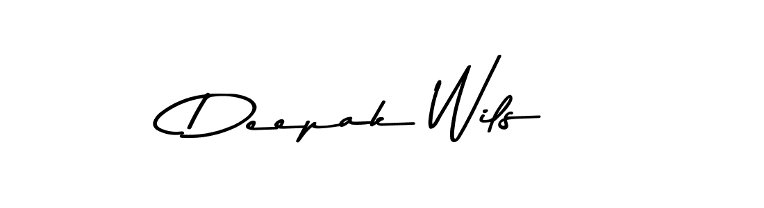 This is the best signature style for the Deepak Wils name. Also you like these signature font (Asem Kandis PERSONAL USE). Mix name signature. Deepak Wils signature style 9 images and pictures png