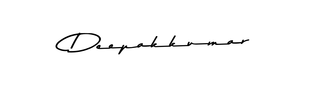 Also we have Deepakkumar name is the best signature style. Create professional handwritten signature collection using Asem Kandis PERSONAL USE autograph style. Deepakkumar signature style 9 images and pictures png