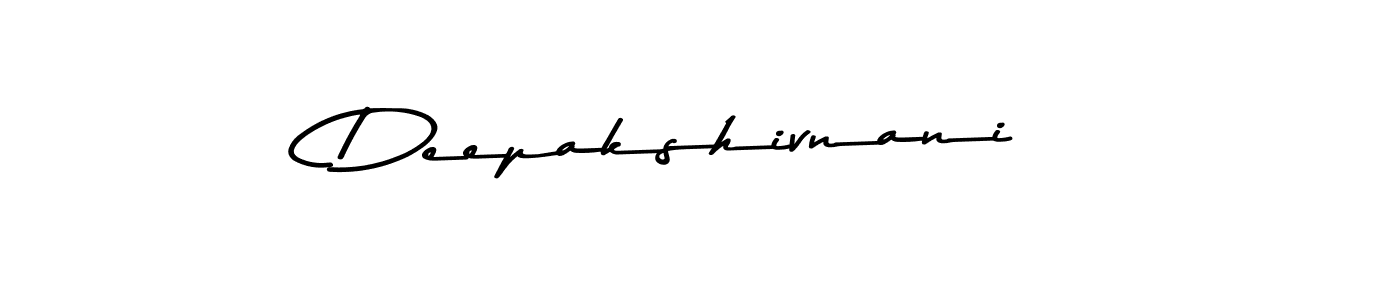 Also we have Deepakshivnani name is the best signature style. Create professional handwritten signature collection using Asem Kandis PERSONAL USE autograph style. Deepakshivnani signature style 9 images and pictures png
