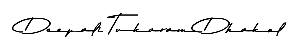 Turn your name Deepali Tukaram Dhakol into a signature brand with Asem Kandis PERSONAL USE styling. Download in standard PNG or transparent format anytime. Deepali Tukaram Dhakol signature style 9 images and pictures png
