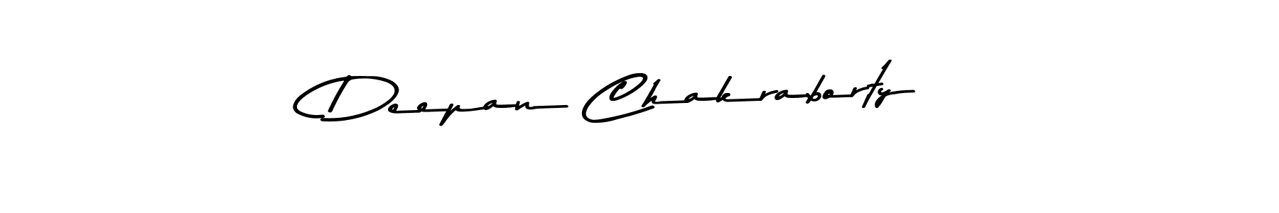 Make a beautiful signature design for name Deepan Chakraborty. With this signature (Asem Kandis PERSONAL USE) style, you can create a handwritten signature for free. Deepan Chakraborty signature style 9 images and pictures png