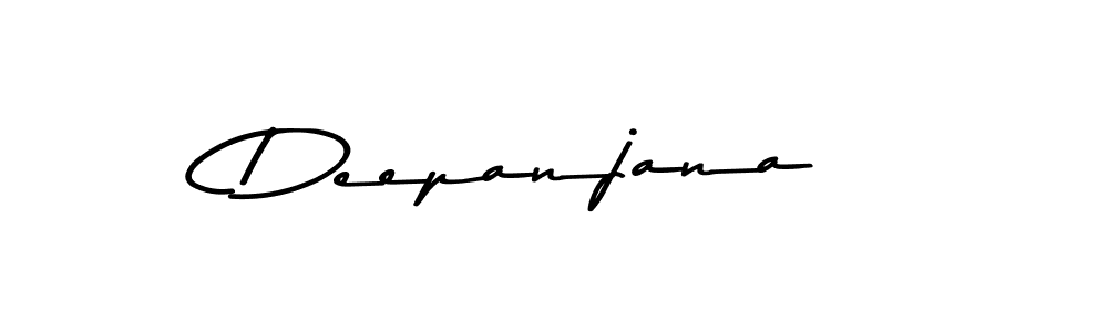 Create a beautiful signature design for name Deepanjana. With this signature (Asem Kandis PERSONAL USE) fonts, you can make a handwritten signature for free. Deepanjana signature style 9 images and pictures png