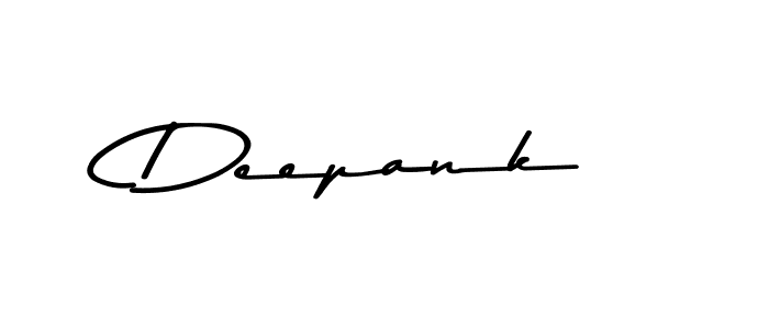 Use a signature maker to create a handwritten signature online. With this signature software, you can design (Asem Kandis PERSONAL USE) your own signature for name Deepank. Deepank signature style 9 images and pictures png