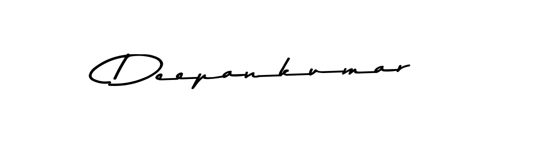 Make a beautiful signature design for name Deepankumar. With this signature (Asem Kandis PERSONAL USE) style, you can create a handwritten signature for free. Deepankumar signature style 9 images and pictures png