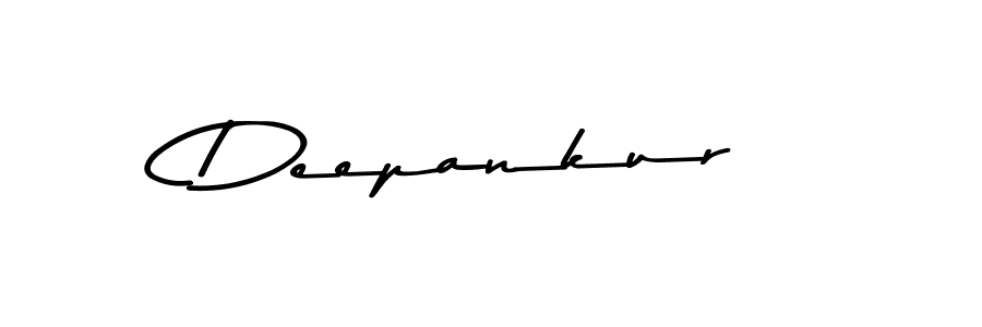 Design your own signature with our free online signature maker. With this signature software, you can create a handwritten (Asem Kandis PERSONAL USE) signature for name Deepankur. Deepankur signature style 9 images and pictures png