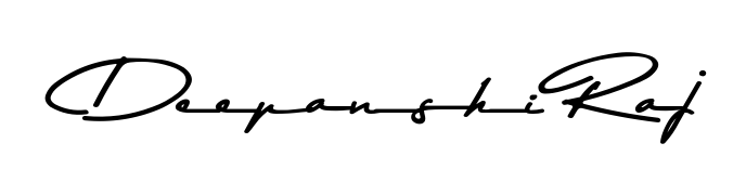 Turn your name Deepanshi Raj into a signature brand with Asem Kandis PERSONAL USE styling. Download in standard PNG or transparent format anytime. Deepanshi Raj signature style 9 images and pictures png