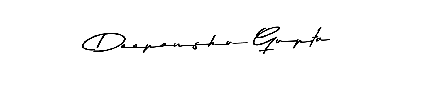 Design your own signature with our free online signature maker. With this signature software, you can create a handwritten (Asem Kandis PERSONAL USE) signature for name Deepanshu Gupta. Deepanshu Gupta signature style 9 images and pictures png