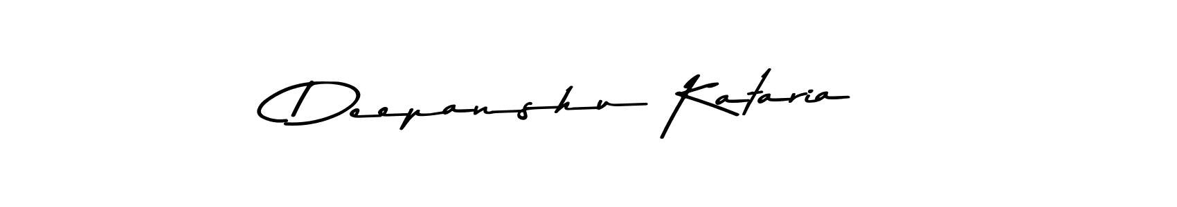 The best way (Asem Kandis PERSONAL USE) to make a short signature is to pick only two or three words in your name. The name Deepanshu Kataria include a total of six letters. For converting this name. Deepanshu Kataria signature style 9 images and pictures png