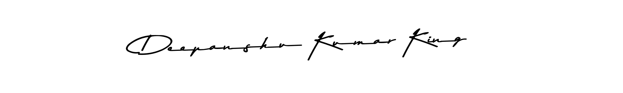 How to make Deepanshu Kumar King signature? Asem Kandis PERSONAL USE is a professional autograph style. Create handwritten signature for Deepanshu Kumar King name. Deepanshu Kumar King signature style 9 images and pictures png