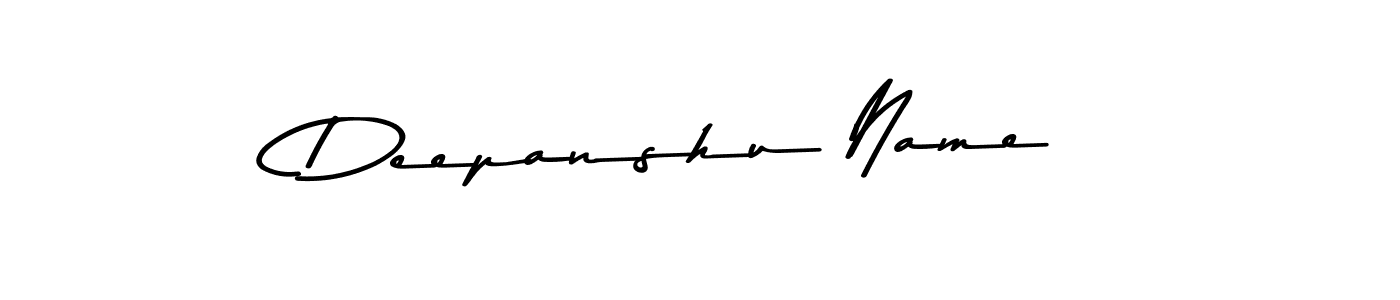 Use a signature maker to create a handwritten signature online. With this signature software, you can design (Asem Kandis PERSONAL USE) your own signature for name Deepanshu Name. Deepanshu Name signature style 9 images and pictures png