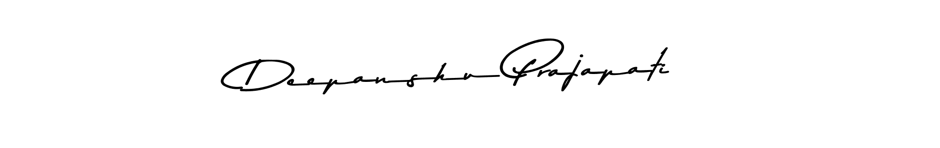 How to make Deepanshu Prajapati signature? Asem Kandis PERSONAL USE is a professional autograph style. Create handwritten signature for Deepanshu Prajapati name. Deepanshu Prajapati signature style 9 images and pictures png