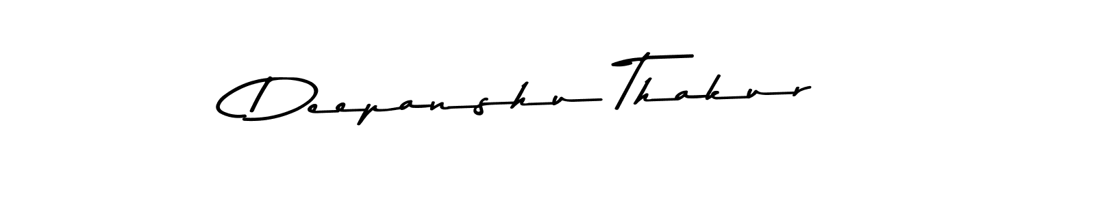 Deepanshu Thakur stylish signature style. Best Handwritten Sign (Asem Kandis PERSONAL USE) for my name. Handwritten Signature Collection Ideas for my name Deepanshu Thakur. Deepanshu Thakur signature style 9 images and pictures png