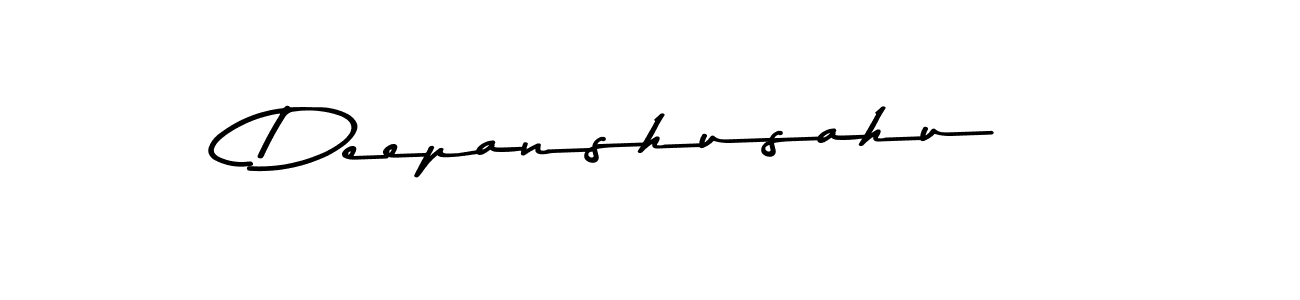 Create a beautiful signature design for name Deepanshusahu. With this signature (Asem Kandis PERSONAL USE) fonts, you can make a handwritten signature for free. Deepanshusahu signature style 9 images and pictures png