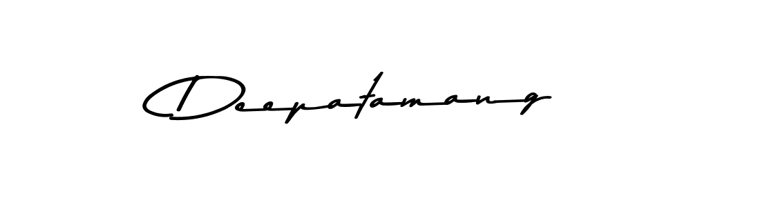 Similarly Asem Kandis PERSONAL USE is the best handwritten signature design. Signature creator online .You can use it as an online autograph creator for name Deepatamang. Deepatamang signature style 9 images and pictures png