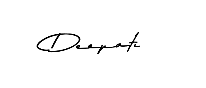 Use a signature maker to create a handwritten signature online. With this signature software, you can design (Asem Kandis PERSONAL USE) your own signature for name Deepati. Deepati signature style 9 images and pictures png