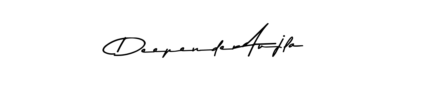 Asem Kandis PERSONAL USE is a professional signature style that is perfect for those who want to add a touch of class to their signature. It is also a great choice for those who want to make their signature more unique. Get Deepender Aujla name to fancy signature for free. Deepender Aujla signature style 9 images and pictures png