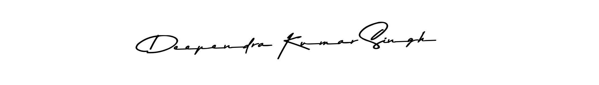 Create a beautiful signature design for name Deependra Kumar Singh. With this signature (Asem Kandis PERSONAL USE) fonts, you can make a handwritten signature for free. Deependra Kumar Singh signature style 9 images and pictures png